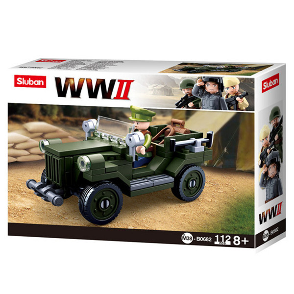 Sluban 2° Guerre Mondiale : Camion léger allié - M38-B0682