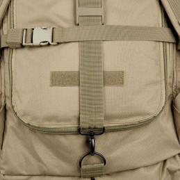 Sac Baroud 100 L 7 poches coyote