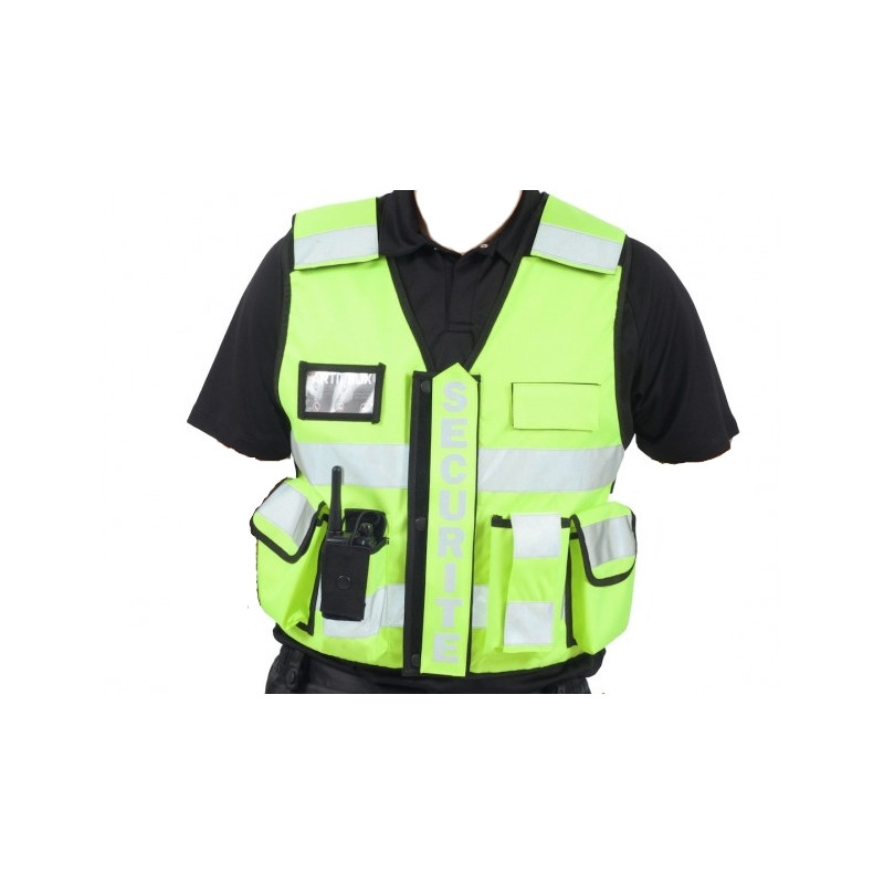 Gilet THOR haute visibilité renaissance jaune Gilet THOR haute visibilité renaissance jaune