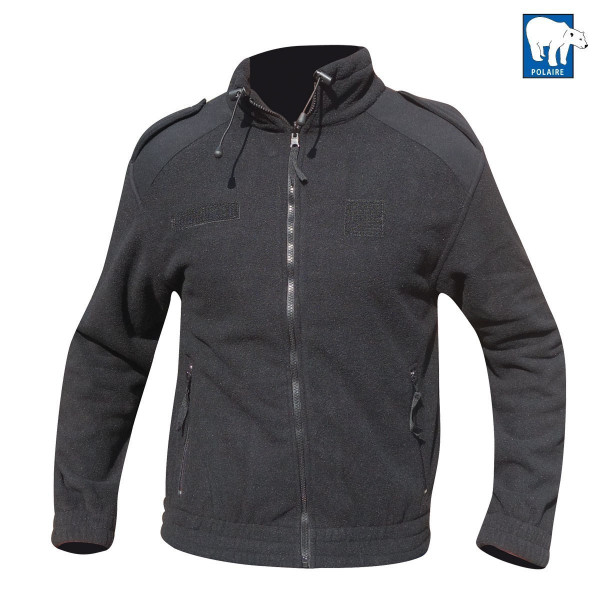 Blouson polaire Armee de terre Noir