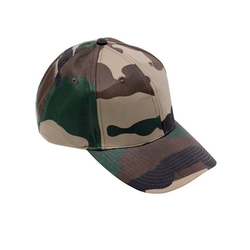 Casquette base ball adulte camouflage