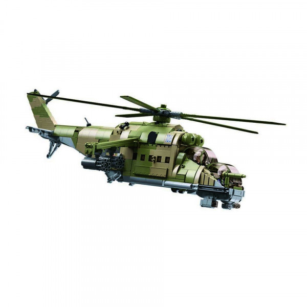 Sluban MI-24S Gunship M38-B1137 #16072