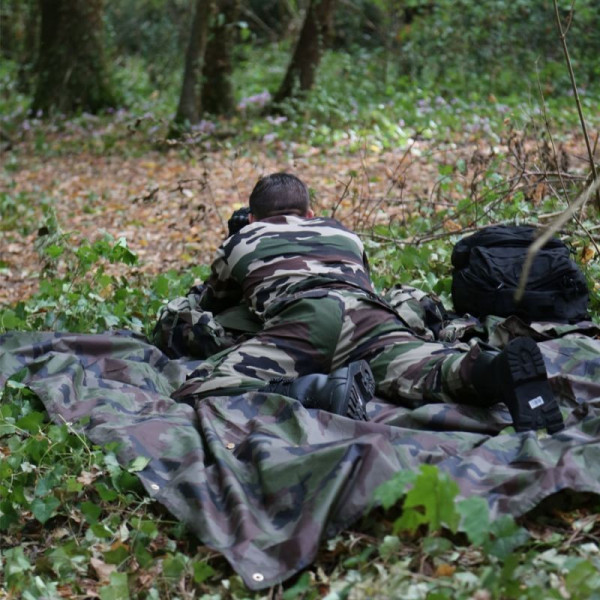Bâche camo CE ripstop 3x3 m - CityGuard