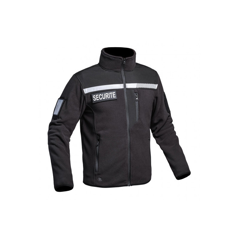Veste Softshell Sécurité SÉCU-ONE - Déperlante, Respirante, Coupe-vent, Bandes Réfléchissantes | Taille XS à 4XL