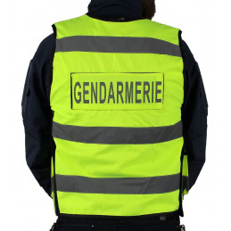 Gilet jaune haute visibilité Gendarmerie