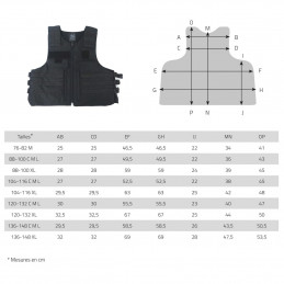 Housse de gilet pare-balles pour plaques balistiques