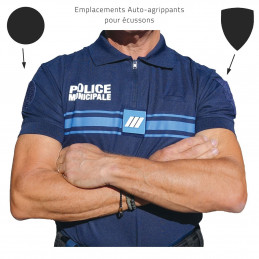 Polo Police Municipale manches courtes Cooldry®