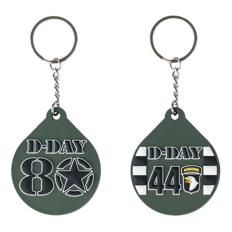 Porte-clés 3D PVC D-Day 80 Airborne Porte-clés 3D PVC D-Day 80 Airborne