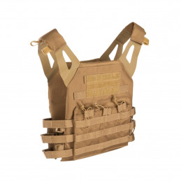 Gilet porte plaque carrier coyote