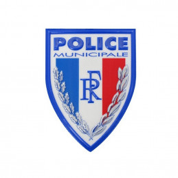 Ecusson plastiques Relief Police Municipale