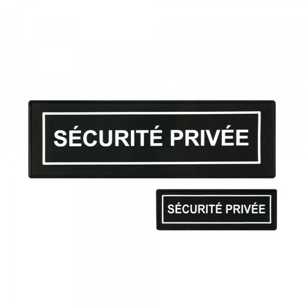 Lot dossard + bande poitrine SÉCU-ONE Sécurité Privée
