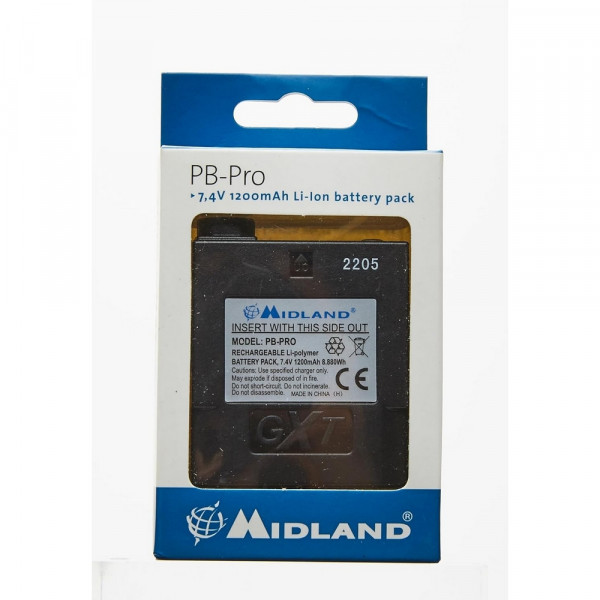 Batterie rechargeable pour radio PMR446 G7 Pro