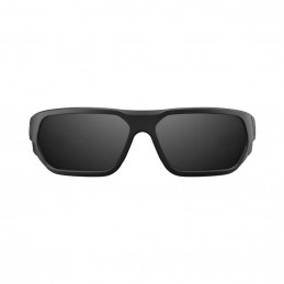 Lunette Radius noire Polarisée verres miroir gris