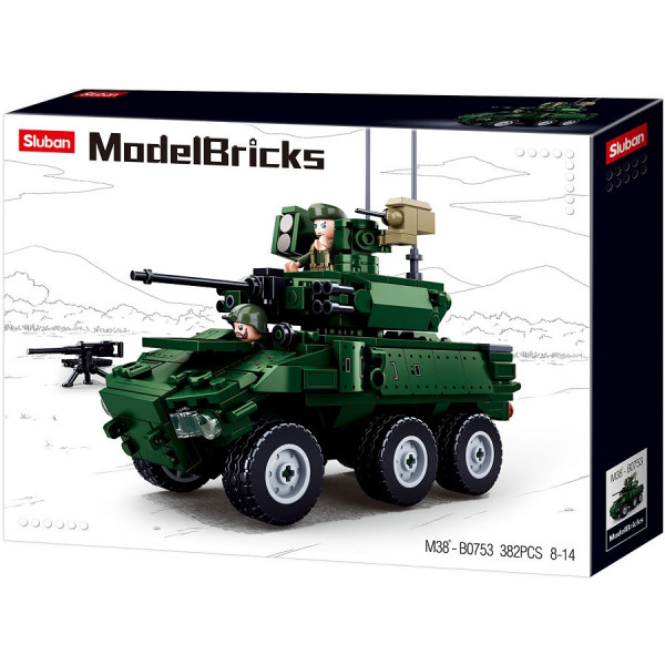 Sluban 6x6 vehicule de combat d'infanterie