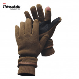 Gants polaire doigt tireur
