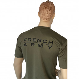 T-shirt tactique Quick Dry vert OD – Respirant & léger - french army Miltec