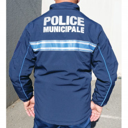 Veste softshell PM 2 grand froid matelassé Police Municipale