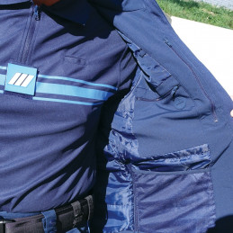 Veste softshell PM 2 grand froid matelassé Police Municipale