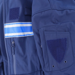 Veste softshell PM 2 grand froid matelassé Police Municipale