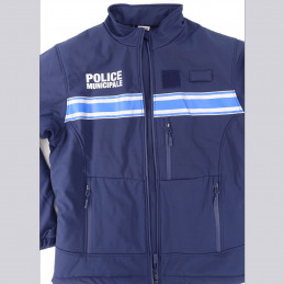 Veste softshell PM 2 grand froid matelassé Police Municipale