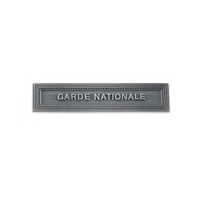Agrafe Garde Nationale pour medaille ordonnance Agrafe Garde Nationale pour medaille ordonnance