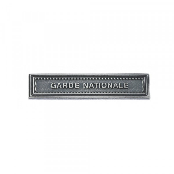 Agrafe Garde Nationale pour medaille ordonnance