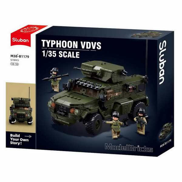 Sluban Typhoon véhicule de combat M-38 B1179