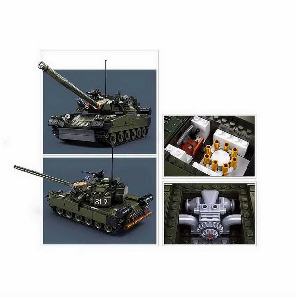 Sluban T-80 Tank M-38 B1178
