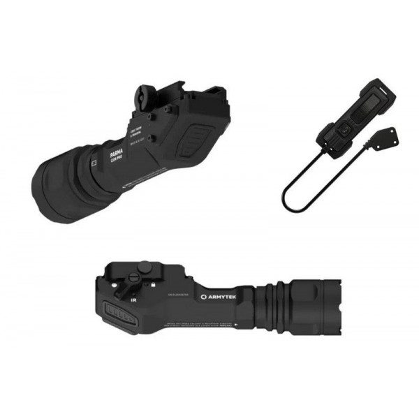 Lampe torche tactique 2-en-1 Armytek C2IR Pro - 1250 Lumens