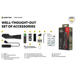 Lampe Torche Armytek C2iR Pro | IR & 1250 Lumens | Camouflage83
