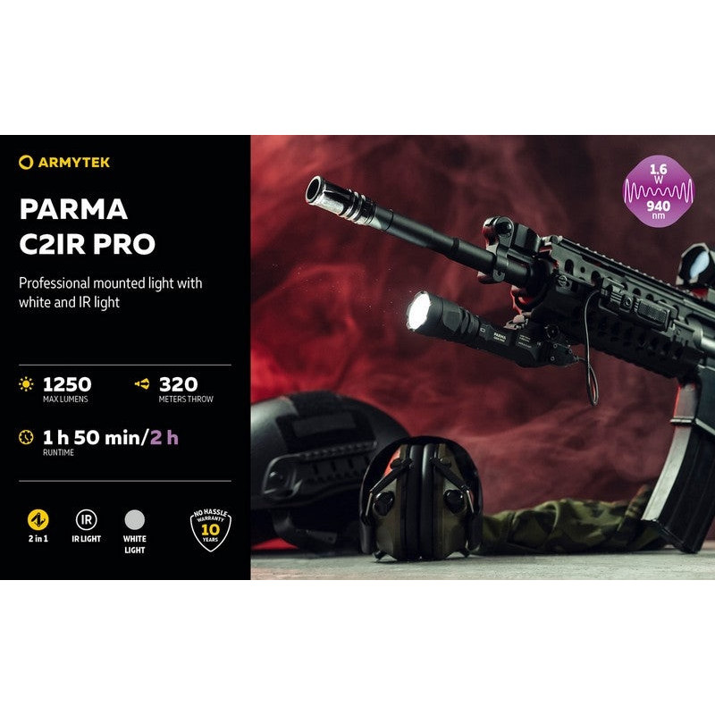 Lampe torche Armytek Predator Pro Max 3000 Lumens - Batterie 21700 Li-Ion 5000mAh Portée 590m - Surplus Militaire en ligne Stenay - Commercy