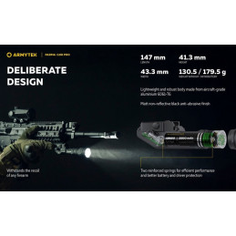 Lampe Torche Armytek C2iR Pro | IR & 1250 Lumens | Camouflage83