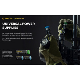 Lampe Torche Armytek C2iR Pro | IR & 1250 Lumens | Camouflage83