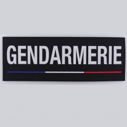 Bande Gendarmerie souple poitrine dimension 3*10cm