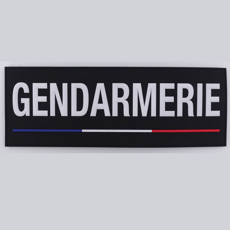 Bande Gendarmerie souple poitrine dimension 3*10cm