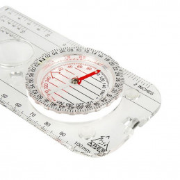 Boussole Trex milliemes et degres