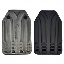 Jeu de Ventipads Polgen/Platiger noir (1 paire)