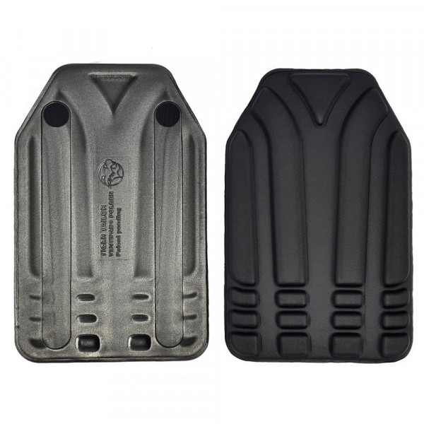 Jeu de Ventipads Polgen/Platiger noir (1 paire)