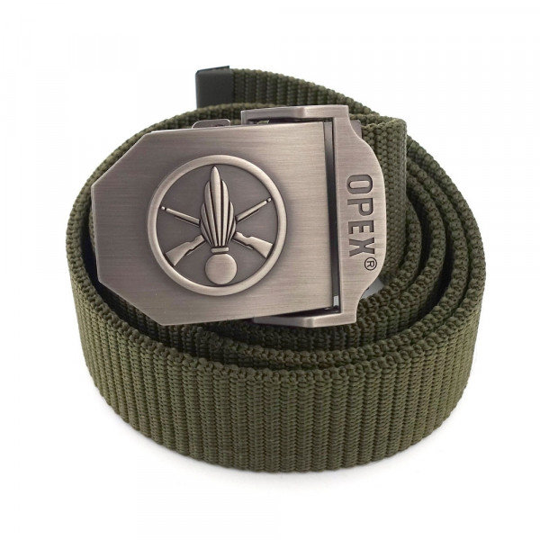 Ceinture boucle gravee INFANTERIE