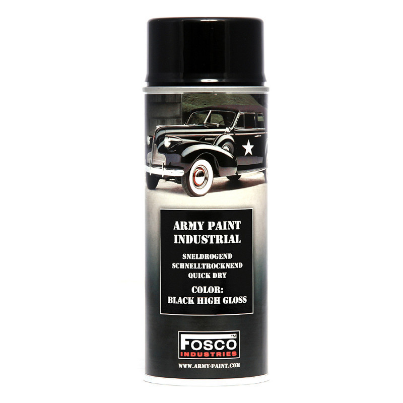 Peinture en spray 400 ml Noir Peinture en spray 400 ml Noir
