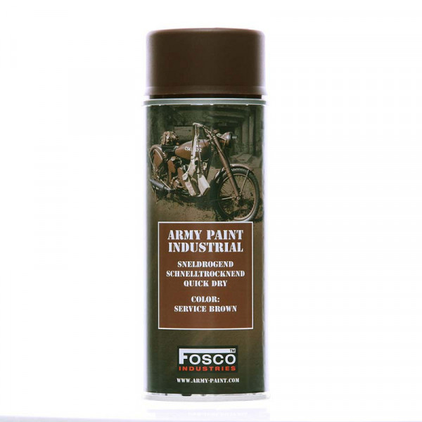 Peinture en spray 400 ml Service Brown