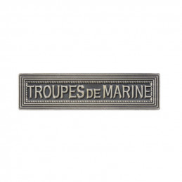 Agrafe TROUPES DE MARINE pour medaille ordonnance