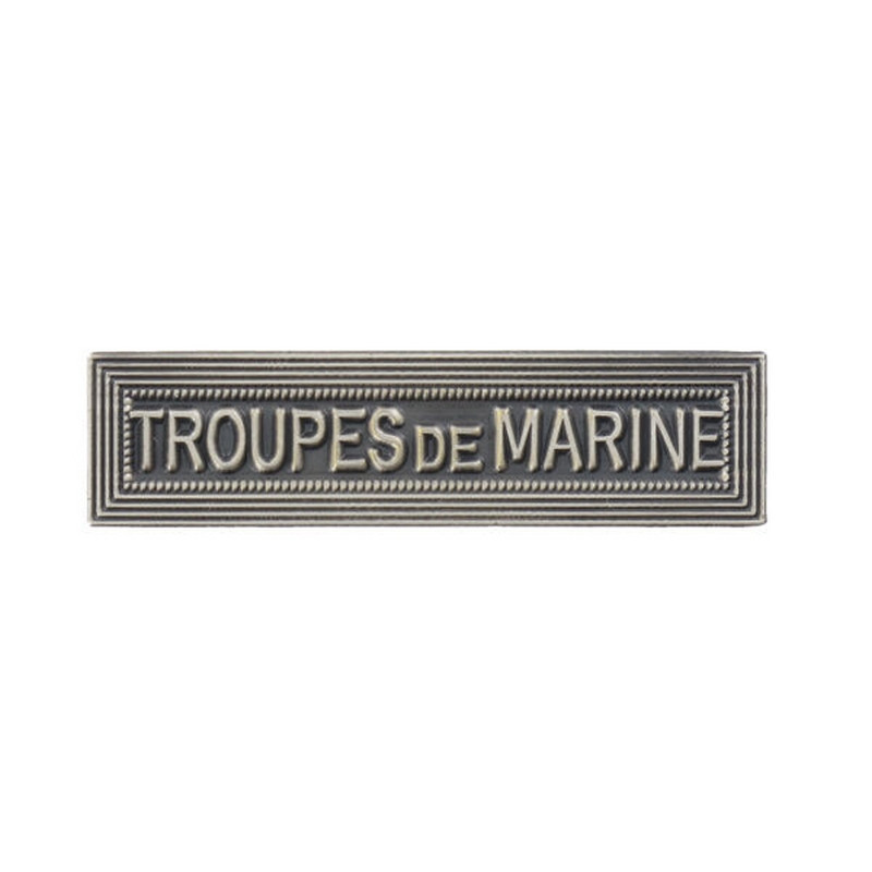 Agrafe TROUPES DE MARINE pour medaille ordonnance Agrafe TROUPES DE MARINE pour medaille ordonnance