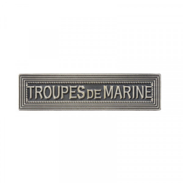 Agrafe TROUPES DE MARINE pour medaille ordonnance