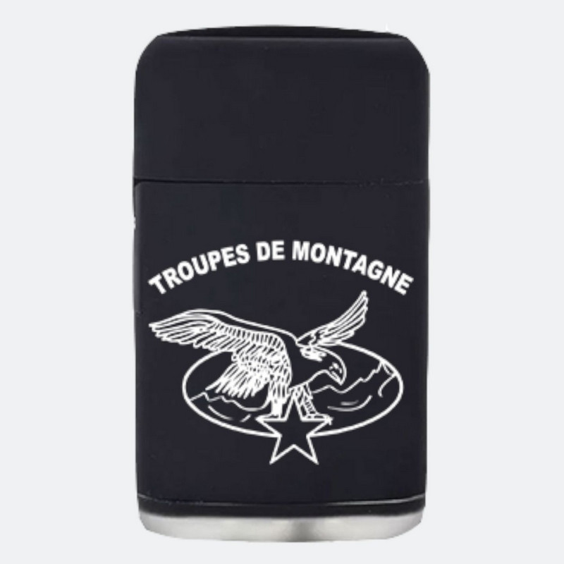Briquet tempête Troupes de Montagne Briquet tempête Troupes de Montagne