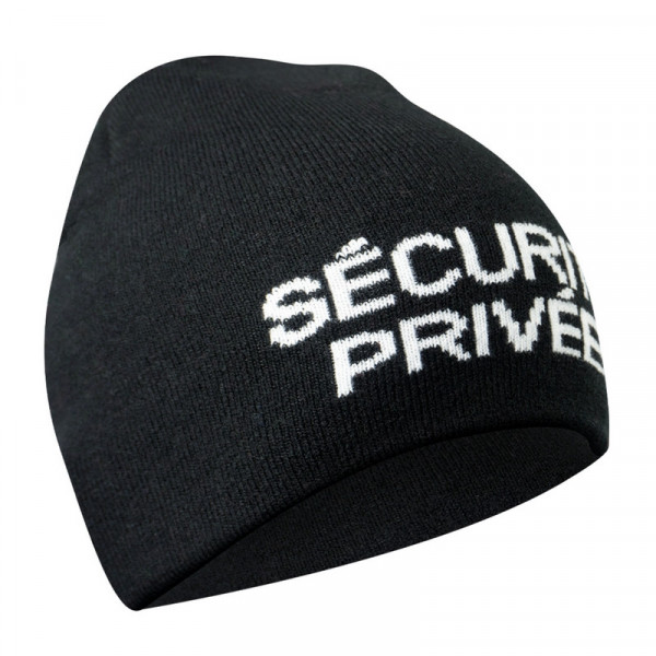 Bonnet SÉCU-ONE Sécurité Privée noir A10equipment