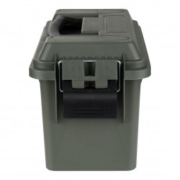 Boîte à munitions en plastique verte.30 Cal
