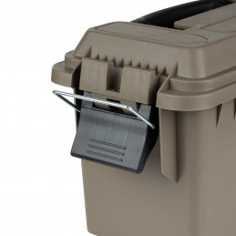 Boîte à munitions en plastique tan.30 Cal