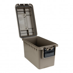 Boîte à munitions en plastique tan.30 Cal