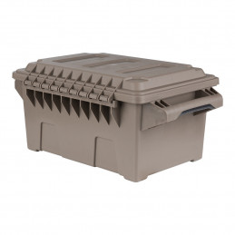 Boîte à munitions/utilitaire compacte en plastique Tan